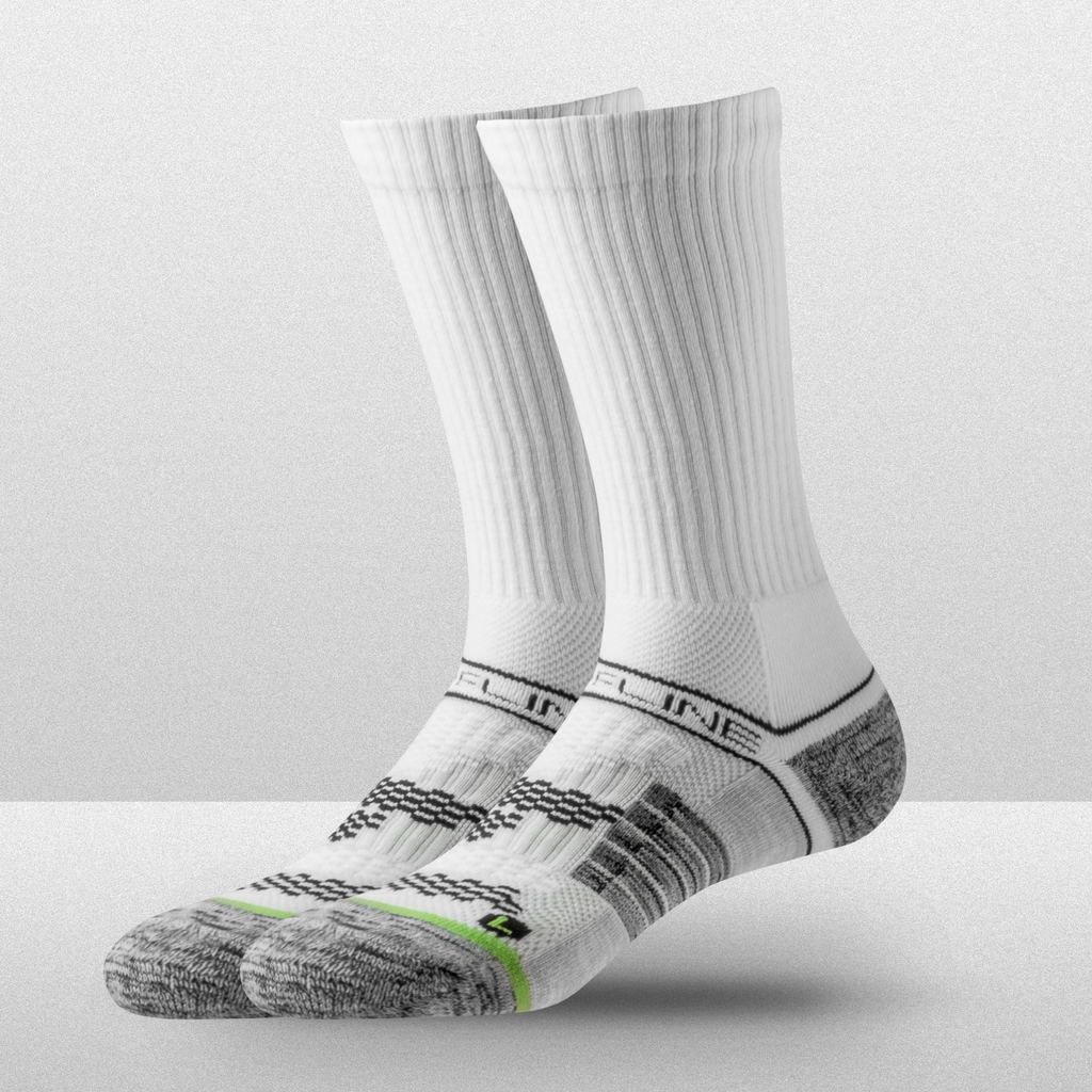 Eco | Premium Crew | White Pattern | N02435206ML