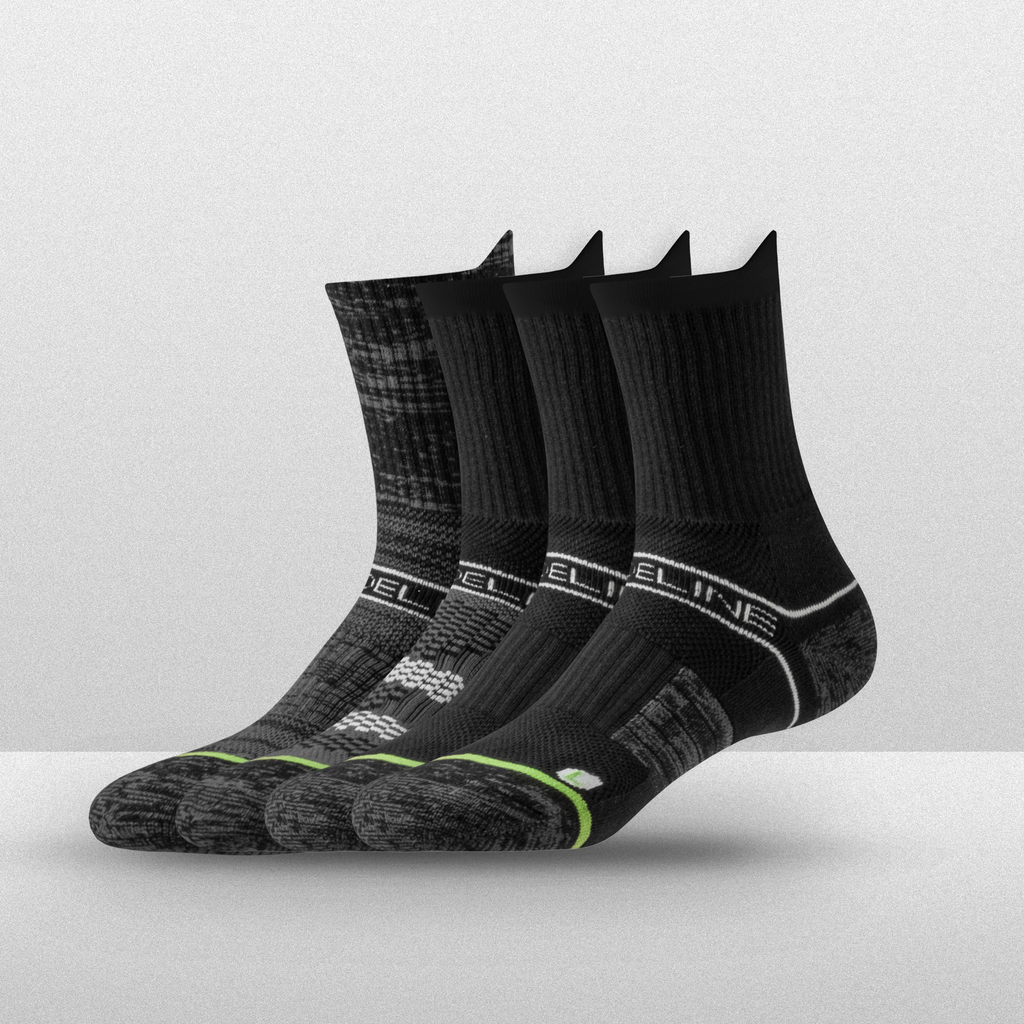 Eco | Premium Mid 4-Pack | Black | N02444351ML