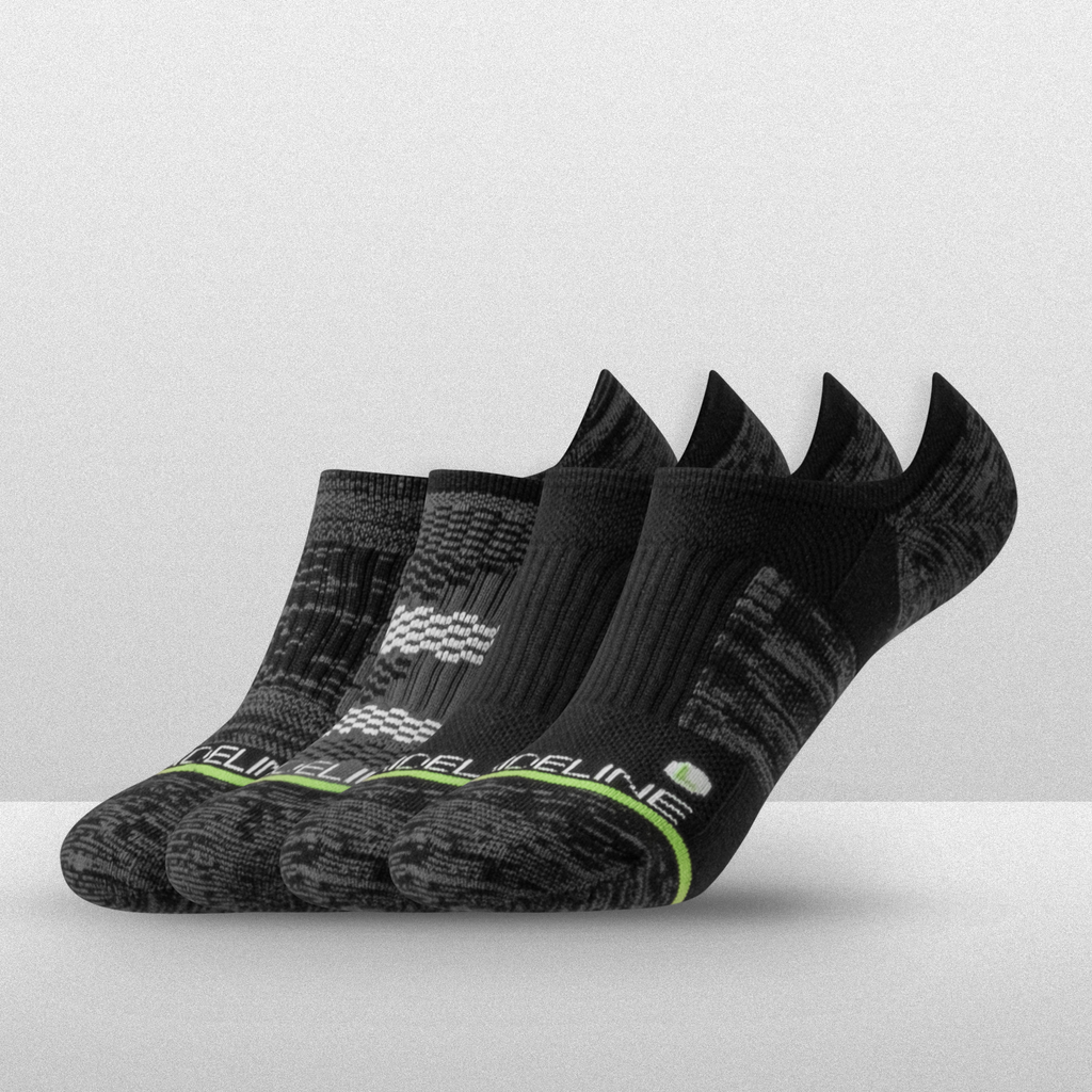 Eco | Premium No Show 4-Pack | Black | N02444327ML