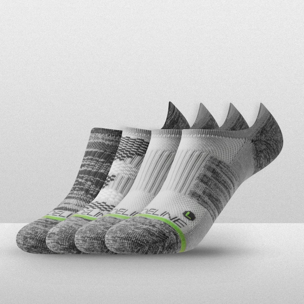 Eco | Premium No Show 4-Pack | Grey | N02444331ML