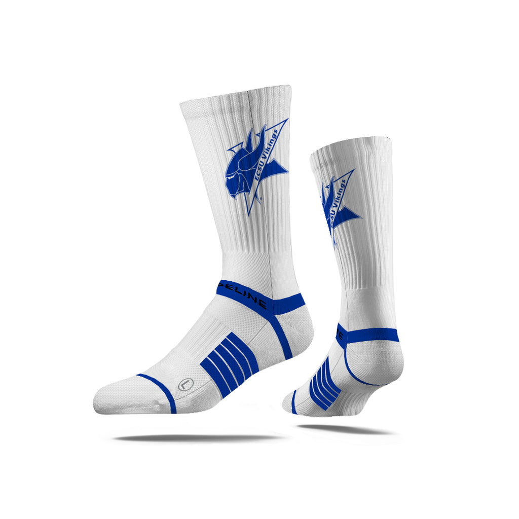 Elizabeth City State University | Premium Knit Crew | Primary Logo White | N02606154ML