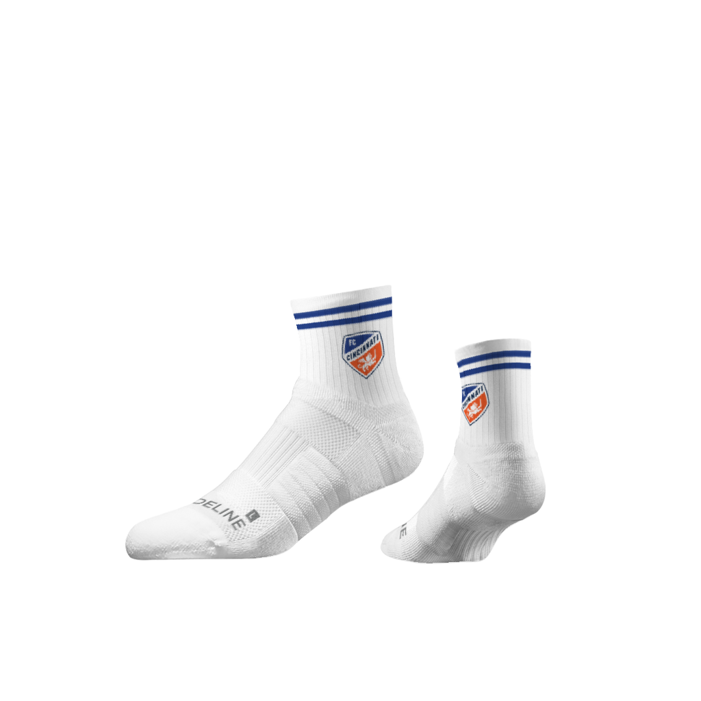 FC Cincinnati | Half Calf Knit | Primary Logo White | N02620299ML