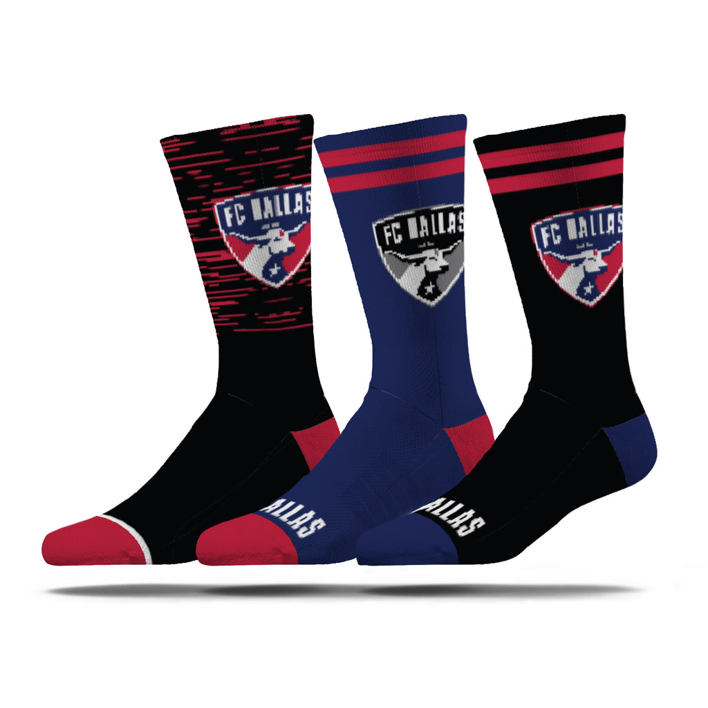 FC Dallas | Economy Knit Crew | MLS 3 Pack | N02324161ML