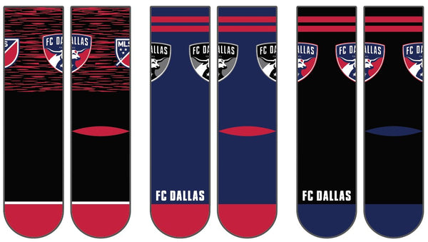 FC Dallas | Economy Knit Crew | MLS 3 Pack | N02324161ML