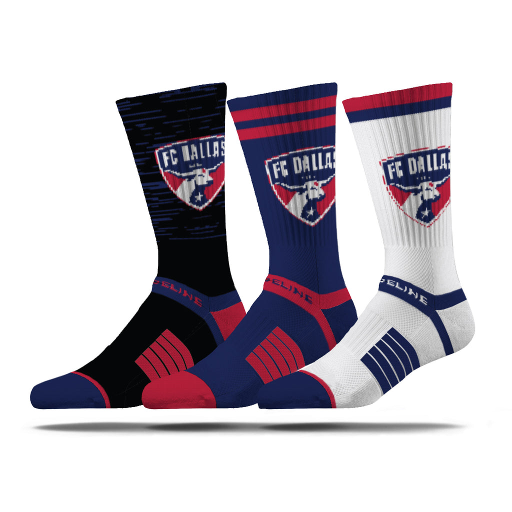 FC Dallas | Premium Knit Crew | MLS 3 Pack | N02325017ML