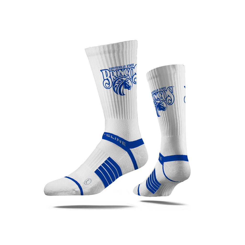 Fayetteville State University | Premium Knit Crew | Primary Logo White | N02605437ML