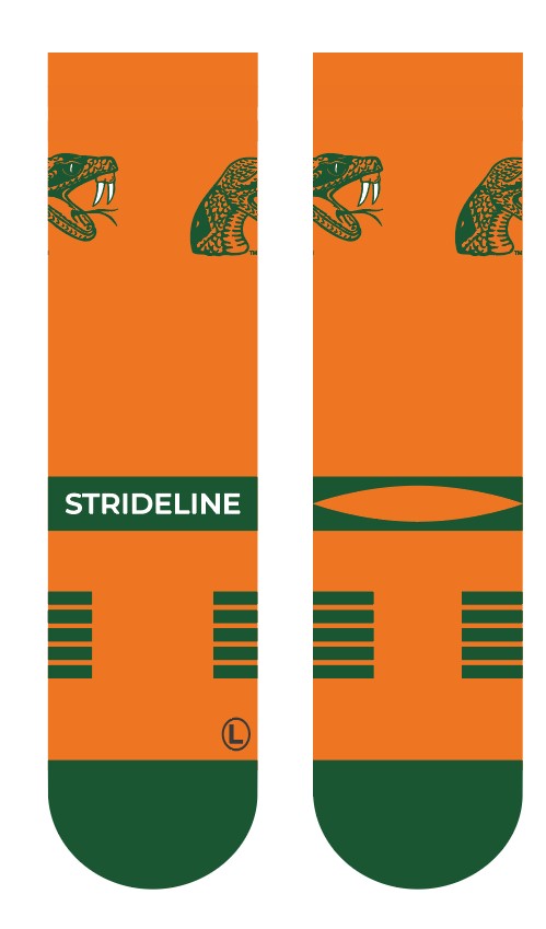 Florida A&M University | Premium Knit Crew | Primary Logo School Color | N02435422ML