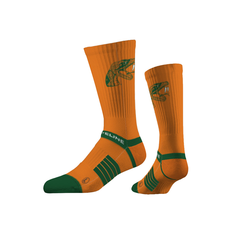 Florida A&M University | Premium Knit Crew | Primary Logo School Color | N02435422ML