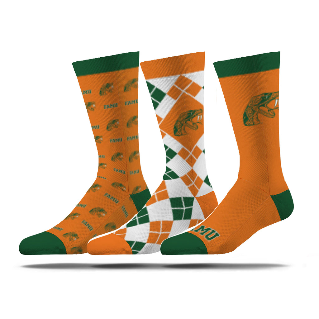 Florida A&M University | Business Knit Crew | NCAA 3 Pack | N02674414ML