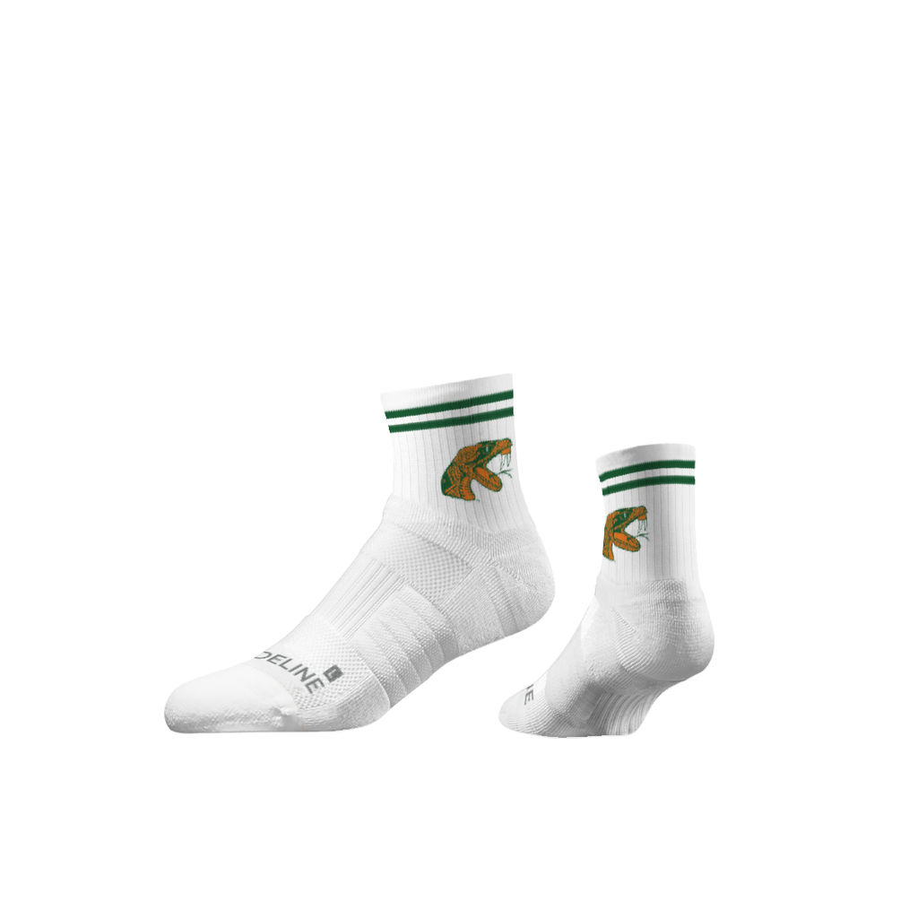Florida A&M University | Half Calf Knit | Primary Logo White | N02853716ML