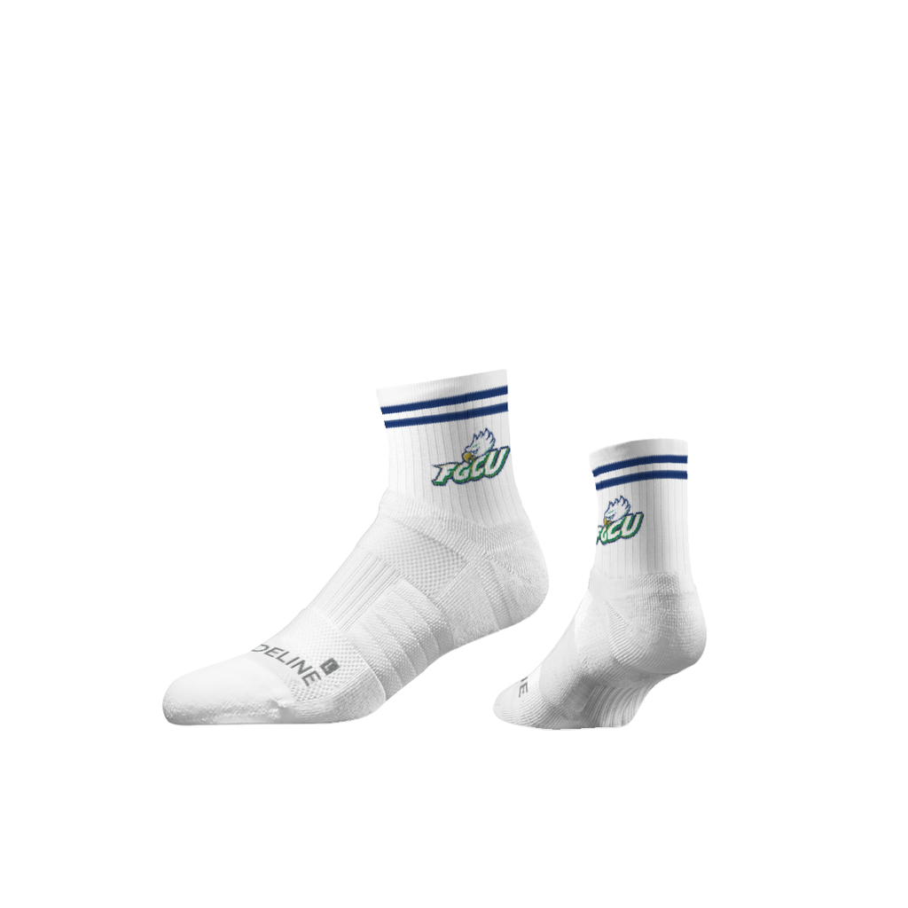 Florida Gulf Coast University | Half Calf Knit | Primary Logo White | N02681200ML