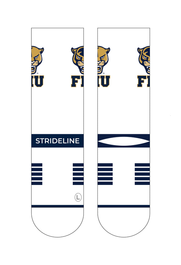 Florida International University | Premium Knit Crew | Primary Logo White | N02197543ML