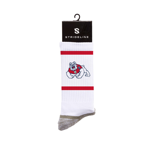 Fresno State | Premium Crew | Primary Logo White | N02693219ML