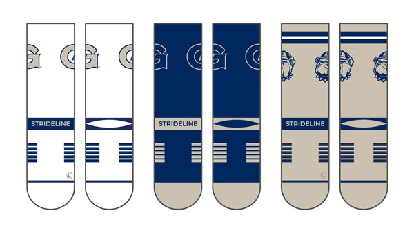 Georgetown University | Premium Knit Crew 3 Pack | NCAA 3 Pack G2 | N02501938ML