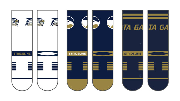 Georgia Southern University | Premium Knit Crew 3 Pack | NCAA 3 Pack G2 | N02501942ML