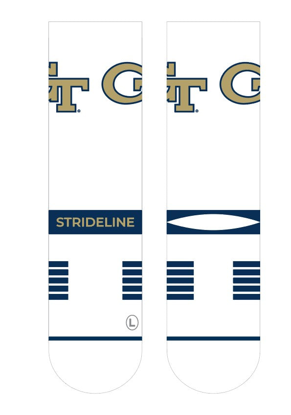 Georgia Tech | Premium Knit Crew | Primary Logo White | N02198933ML