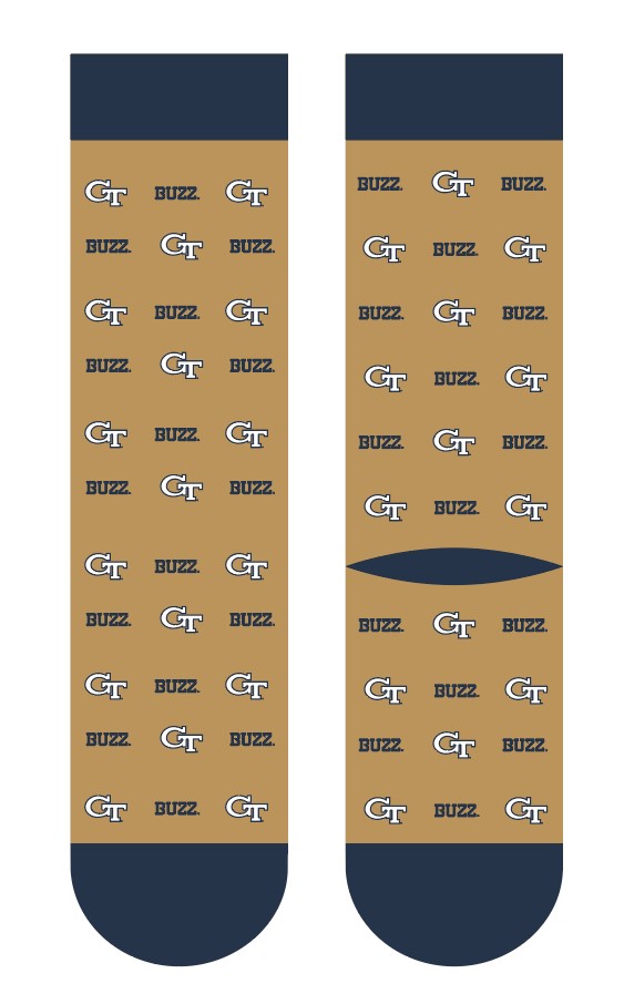 Georgia Tech | Business Knit Crew | Step and Repeat | N02673219ML