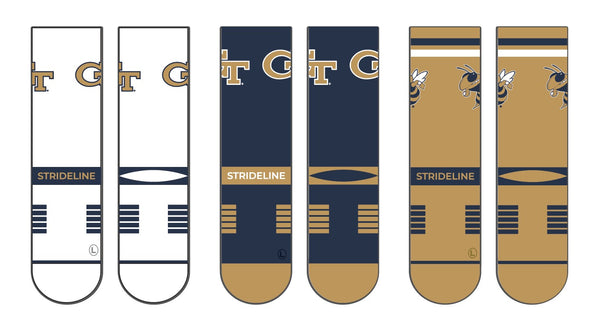 Georgia Tech | Premium Knit Crew 3 Pack | NCAA 3 Pack G2 | N02501946ML