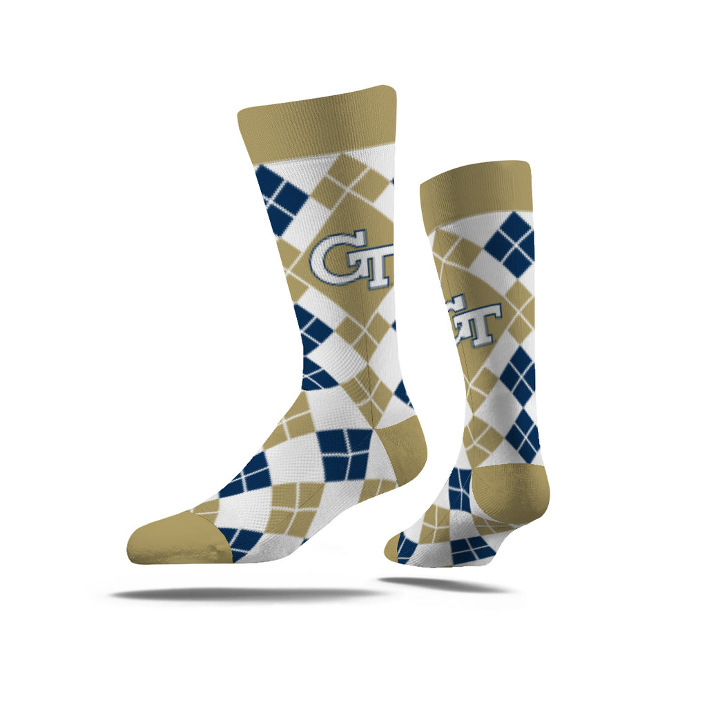 Georgia Tech University | Business Knit Crew | Argyle | N02673223ML