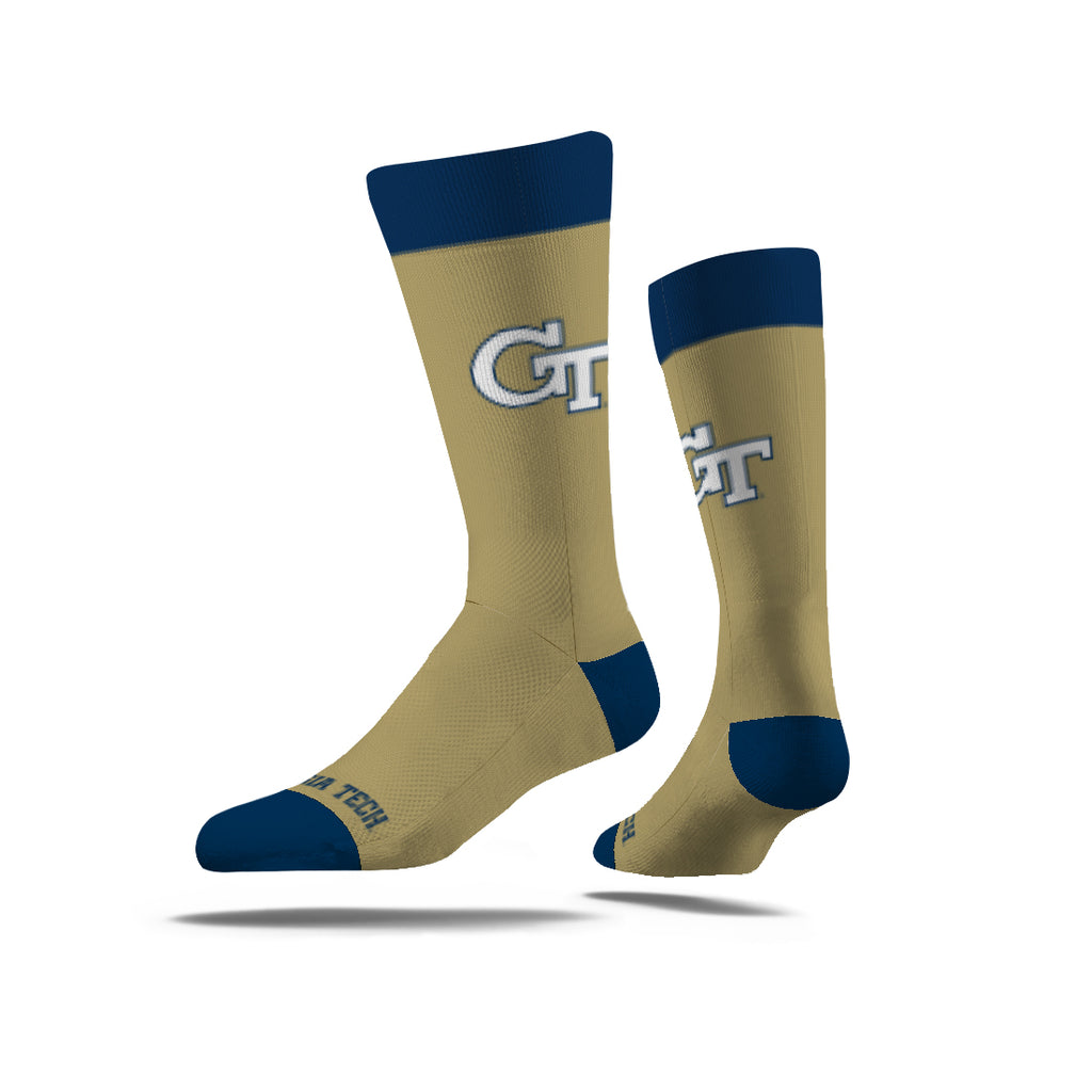 Georgia Tech University | Business Knit Crew | Primary Logo School Color | N02673227ML