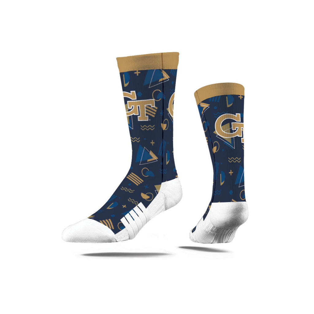 Georgia Tech | Premium Full Sub | 80's Zig Zag | N02375907ML