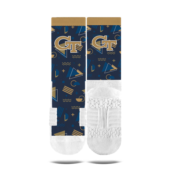 Georgia Tech | Premium Full Sub | 80's Zig Zag | N02375907ML