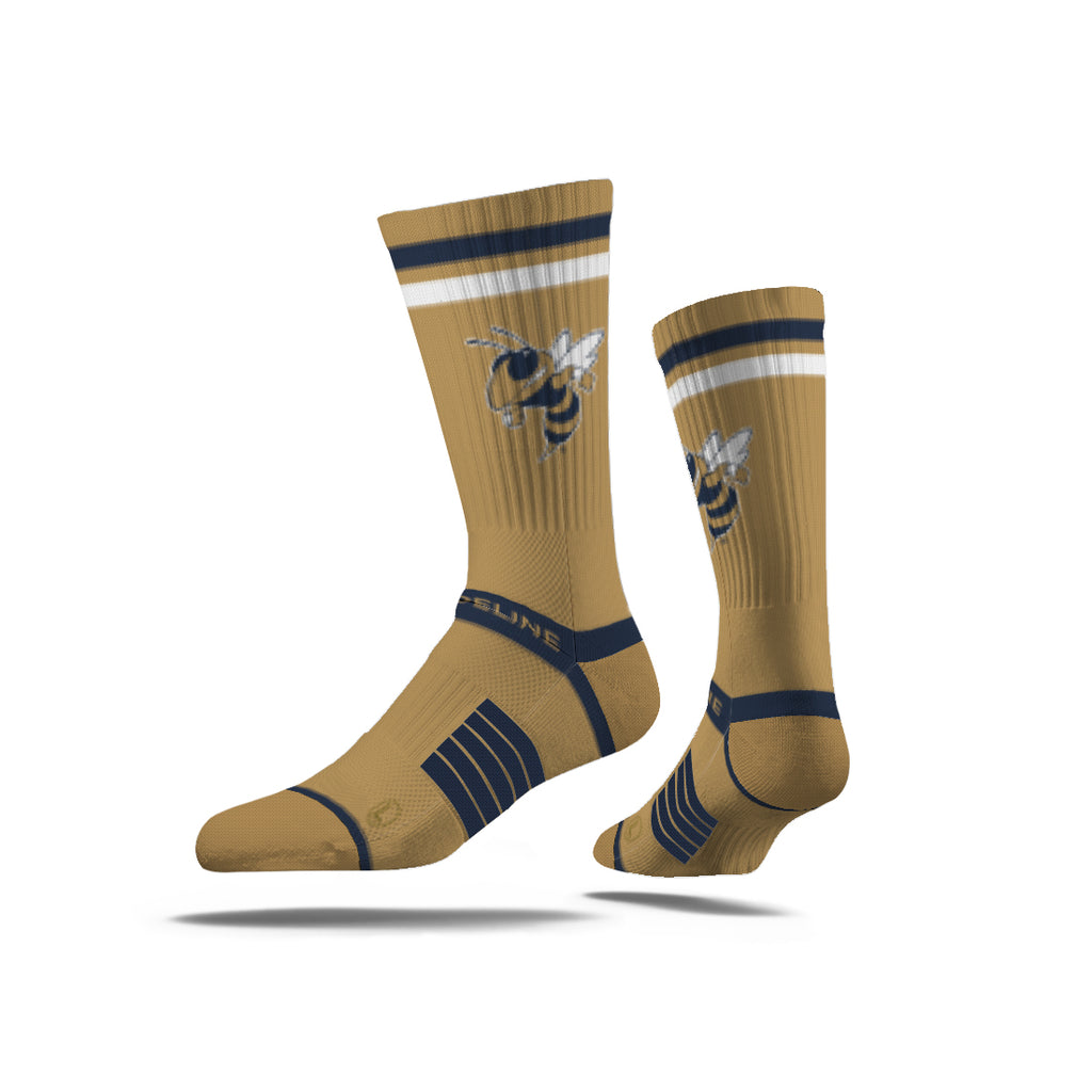 Georgia Tech | Premium Knit Crew | Fan Logo | N02438190ML