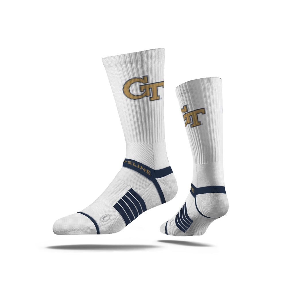 Georgia Tech | Premium Knit Crew | Primary Logo White | N02198933ML