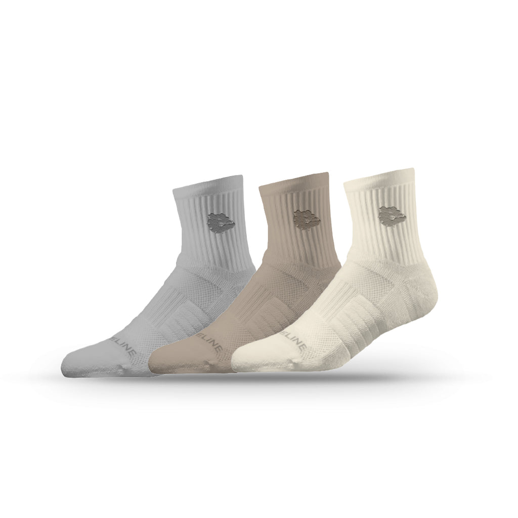 Gonzaga University | Half Calf Embroidered | NCAA Neutrals 3 Pack | N02828938ML