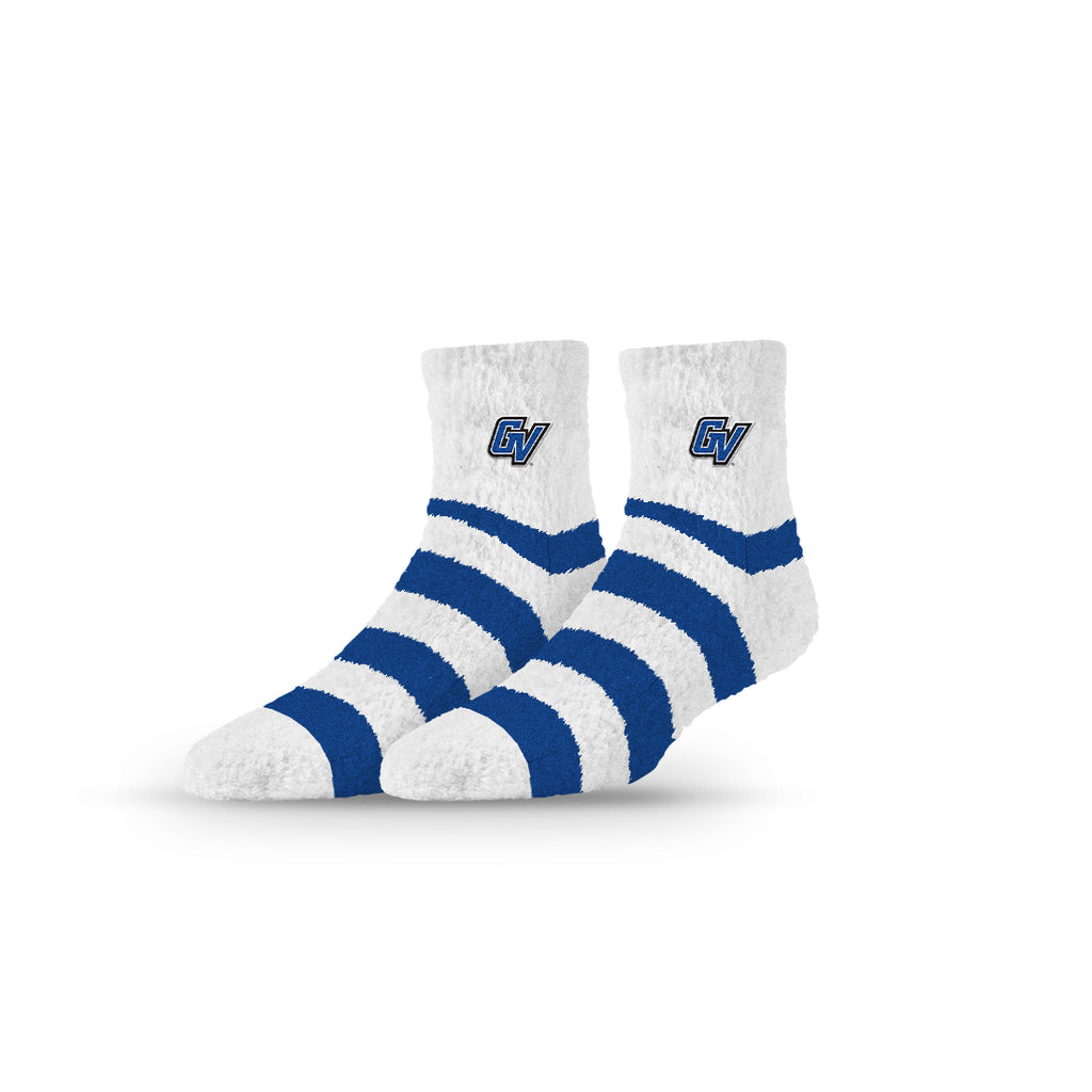 Grand Valley State University | Fuzzy Half Calf Embroidered | Stripe | N02810740ML