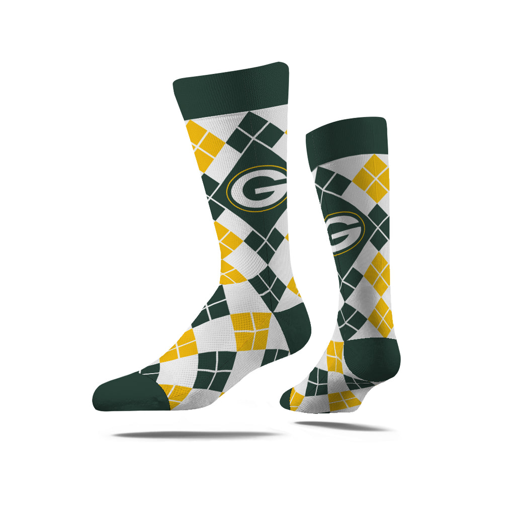 Green Bay Packers | Business Knit Crew | Argyle | N02671472ML