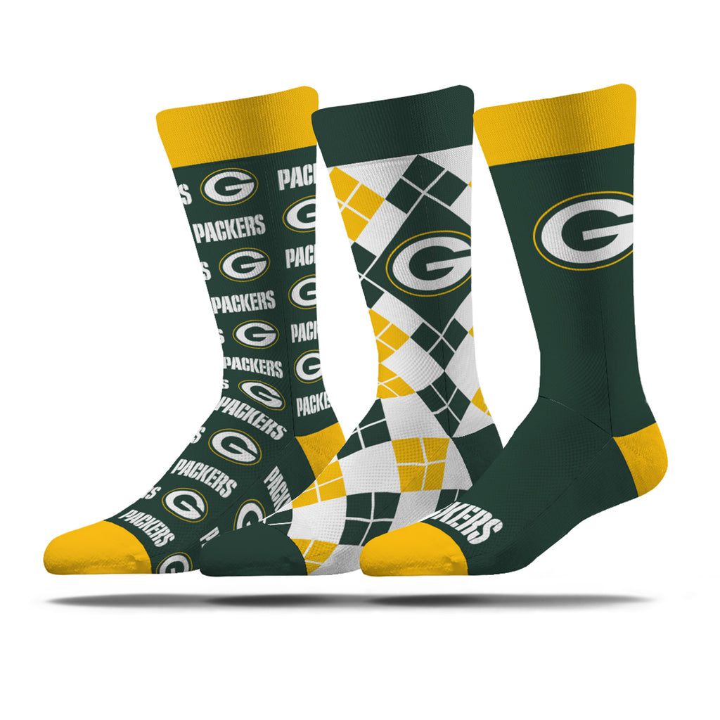 Green Bay Packers | Business Knit Crew | NFL 3 Pack | N02671468ML