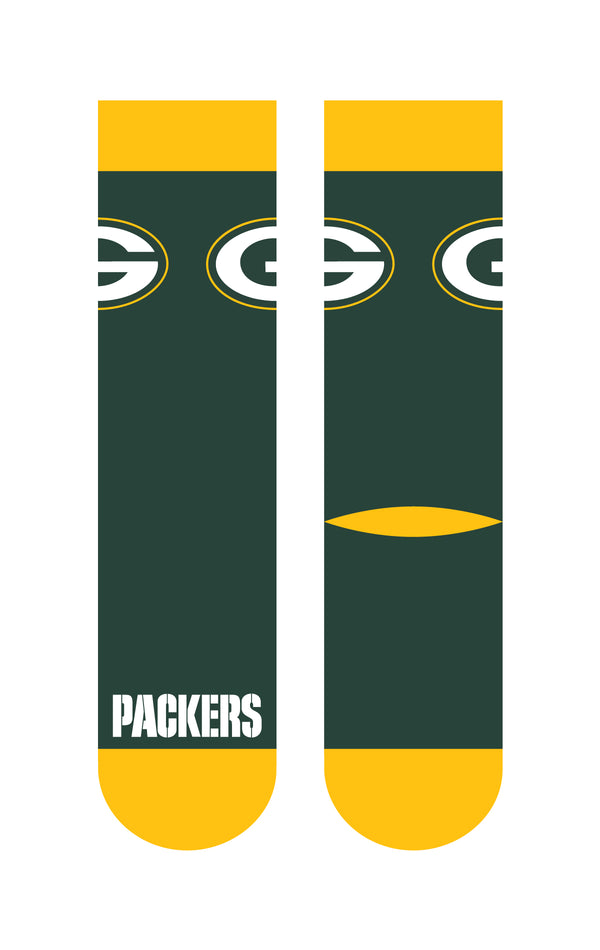 Green Bay Packers | Business Knit Crew | Primary Logo Team Color | N02671480ML