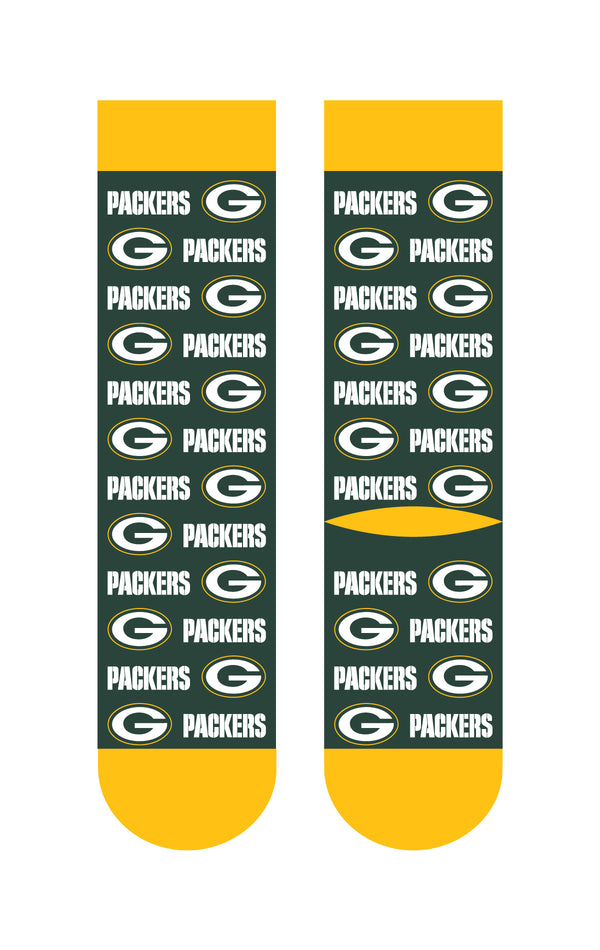 Green Bay Packers | Business Knit Crew | Step and Repeat | N02671476ML