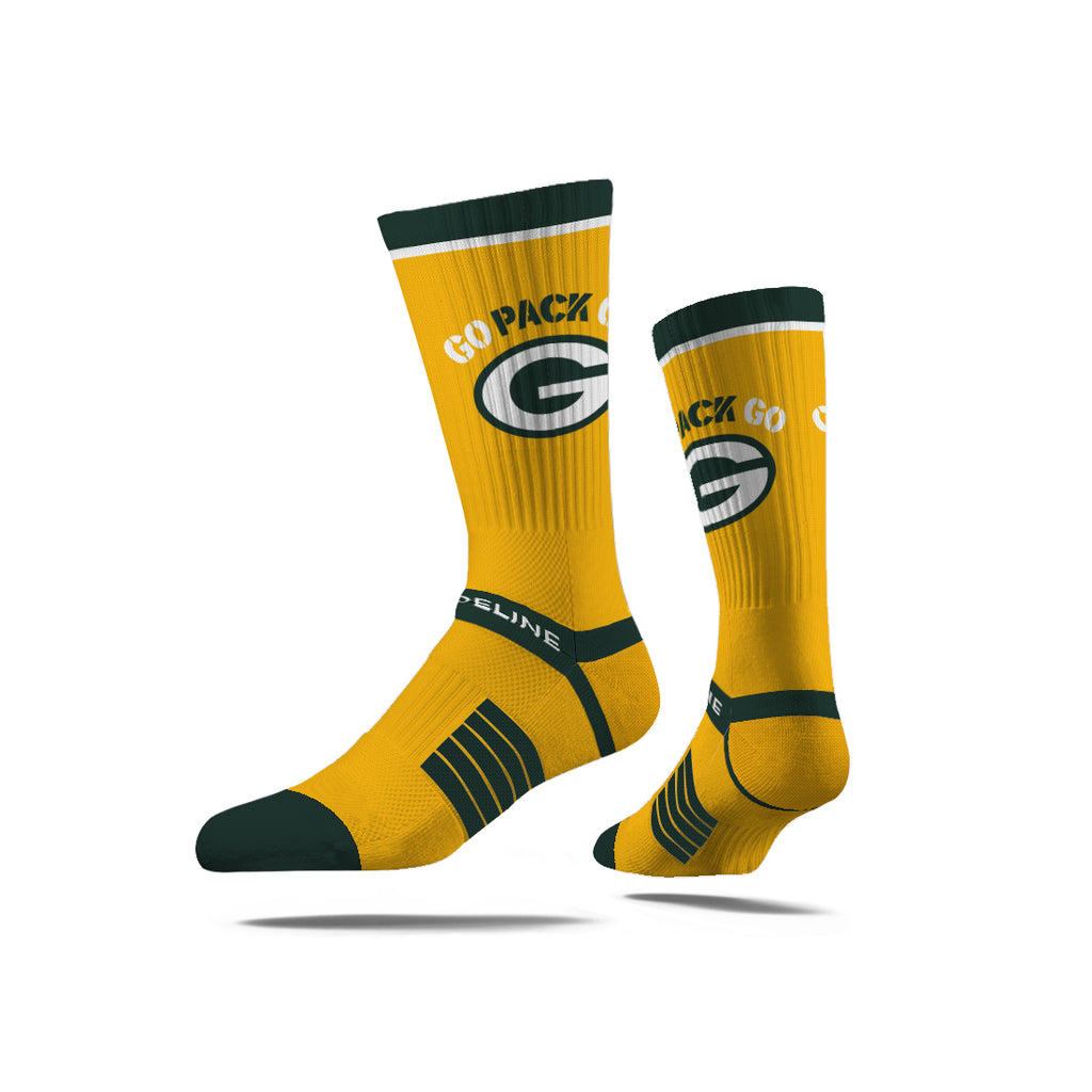 Green Bay Packers | Premium Knit Crew | Fan Logo | Gold | N02413717ML