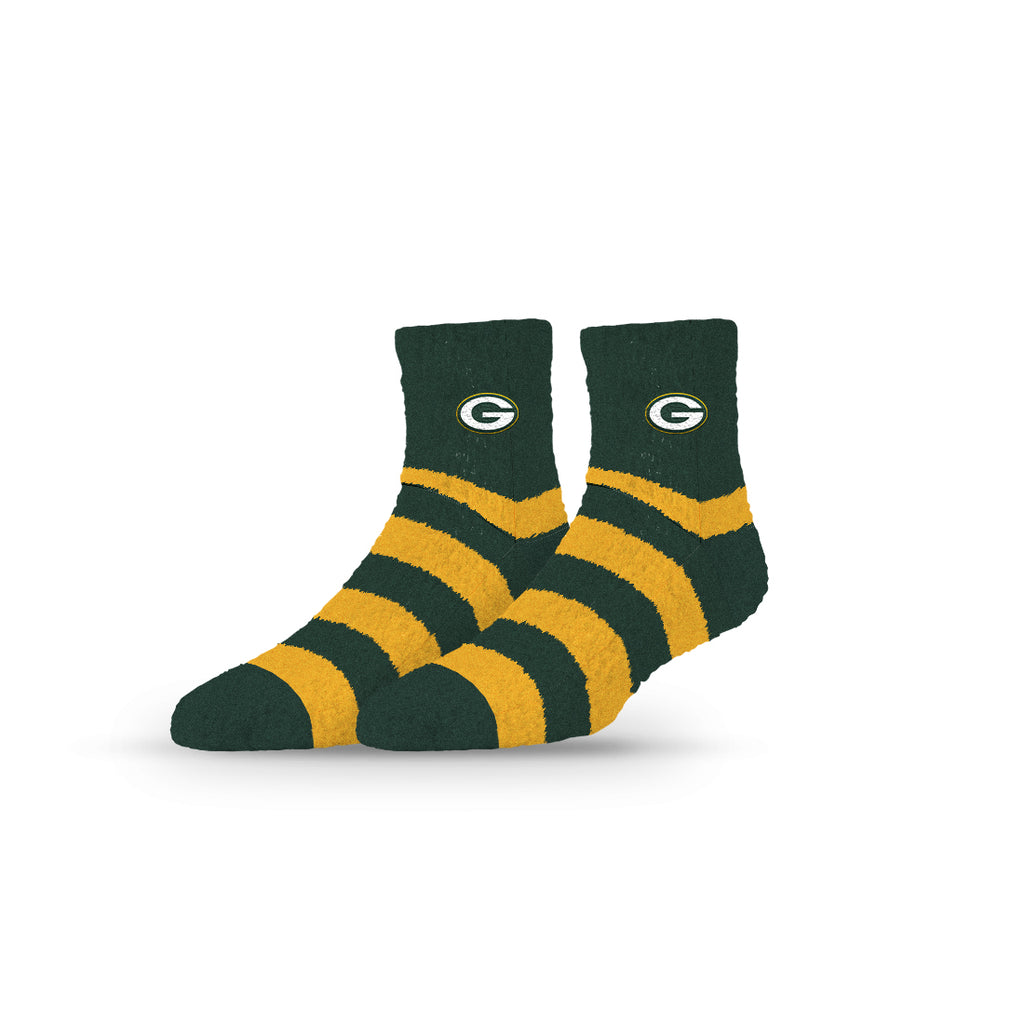Green Bay Packers | Fuzzy Half Calf Embroidered | Stripe | N02796160ML