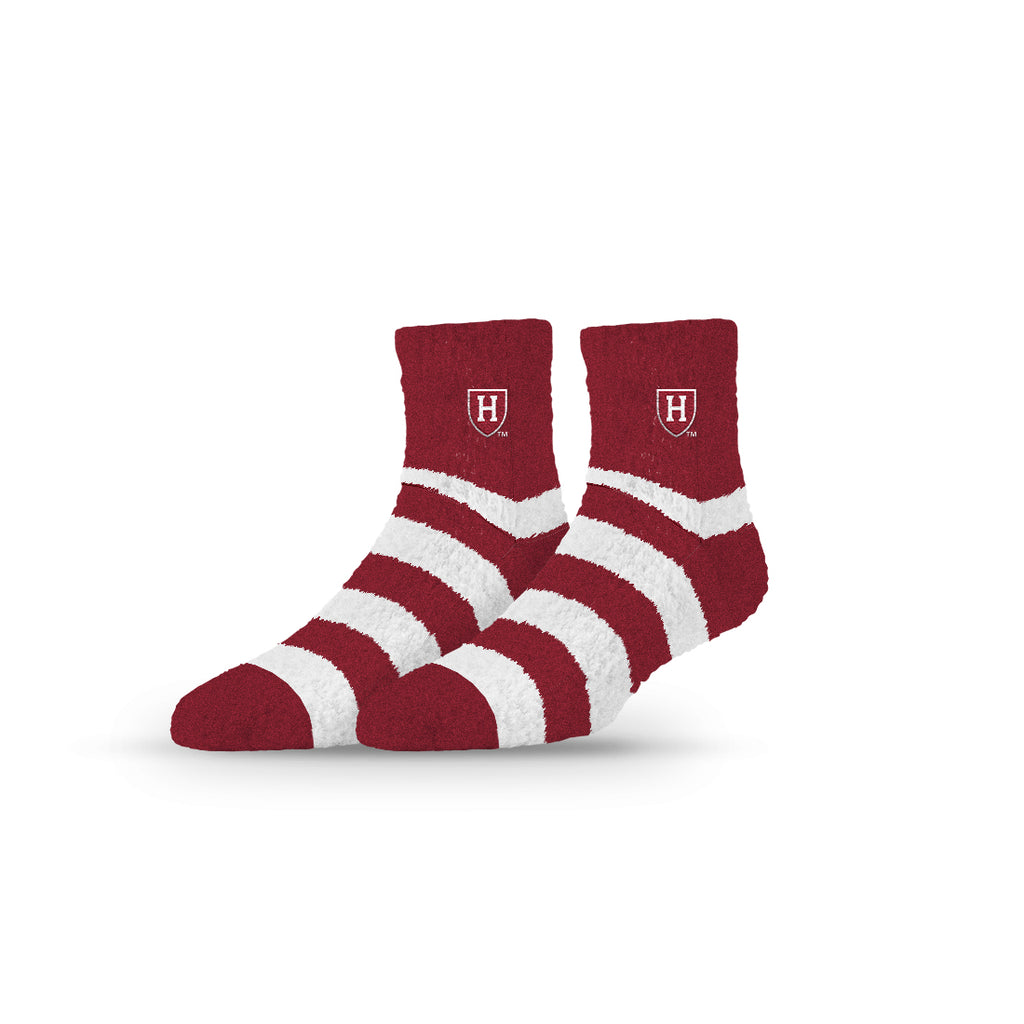 Harvard University | Fuzzy Half Calf Embroidered | Stripe | N02801426ML