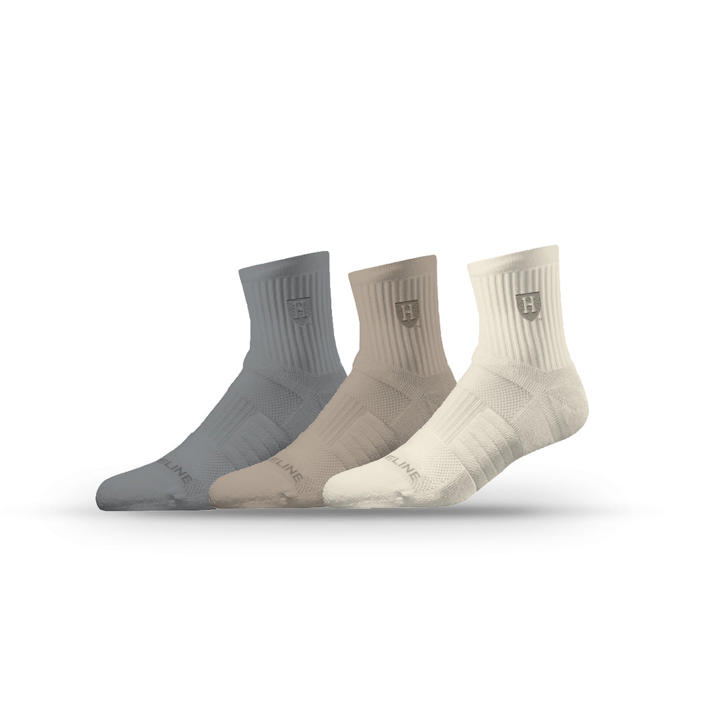 Harvard University | Half Calf Embroidered | NCAA Neutrals 3 Pack | N02818465ML