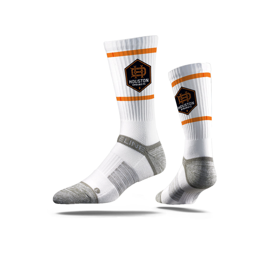 Houston Dynamo FC | Premium Crew | Primary Logo White | N00312141ML