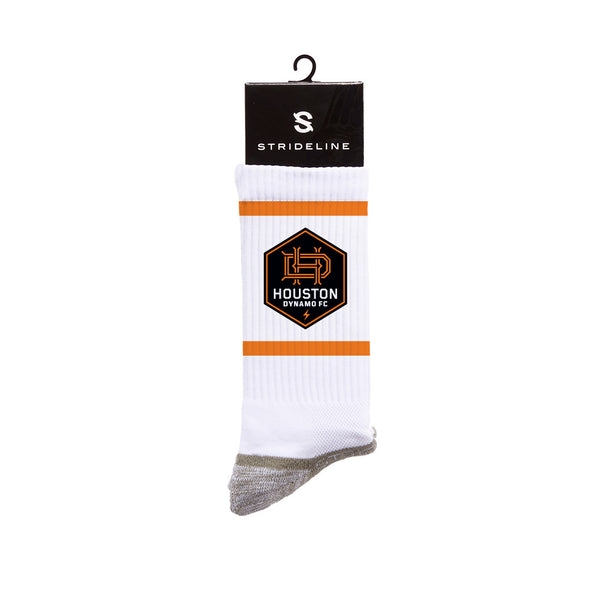 Houston Dynamo FC | Premium Crew | Primary Logo White | N00312141ML
