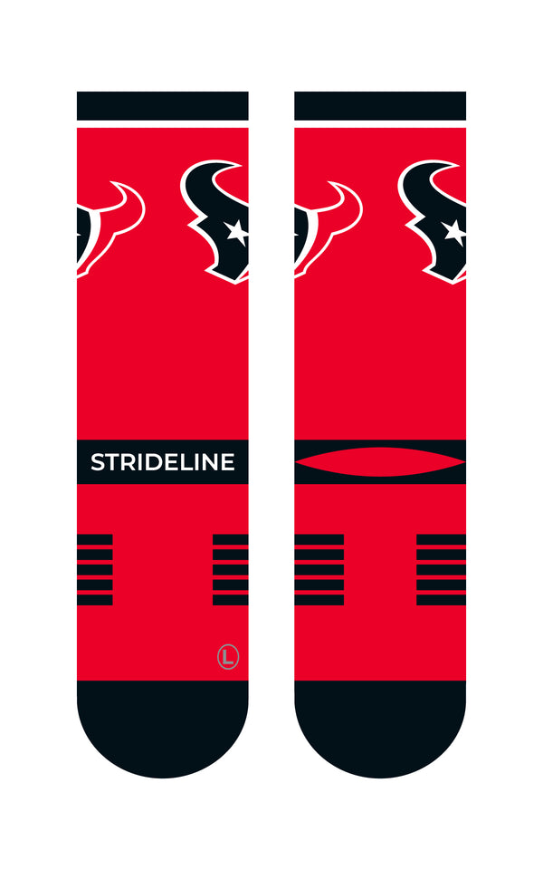 Houston Texans | Premium Knit Crew | Fan Logo | Red | N02413729ML