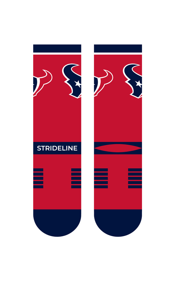 Houston Texans | Premium Knit Crew | Fan Logo | Red | N02413729ML