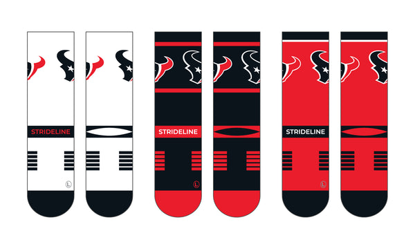 Houston Texans | Premium Knit Crew | NFL 3 Pack Box | N02414839ML