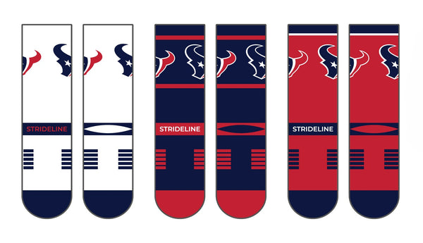 Houston Texans | Premium Knit Crew | NFL 3 Pack Box | N02414839ML