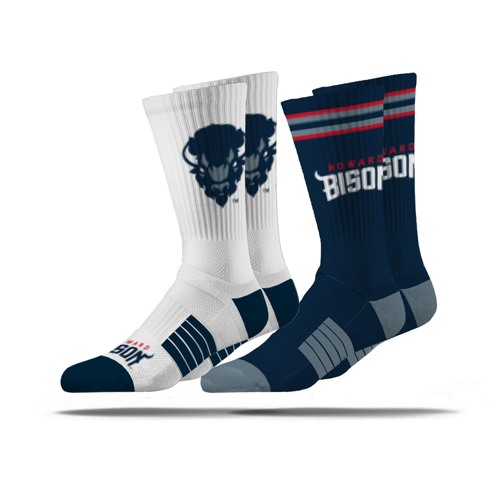 Howard University | Premier Knit Crew | NCAA 2 Pack | N02514258ML