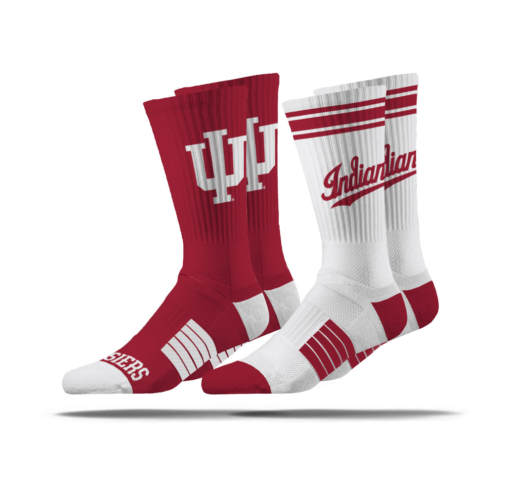 Indiana University | Premier Knit Crew | NCAA 2 Pack | N02514561ML