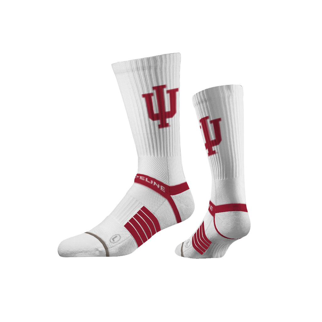 Indiana University | Premium Knit Crew | Primary Logo White | N02201794ML