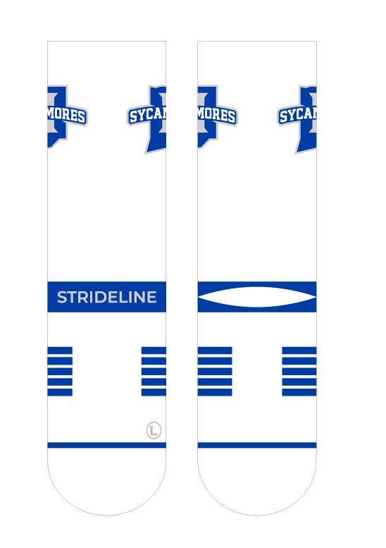 Indiana State University | Premium Knit Crew | Primary Logo White | N02476684ML