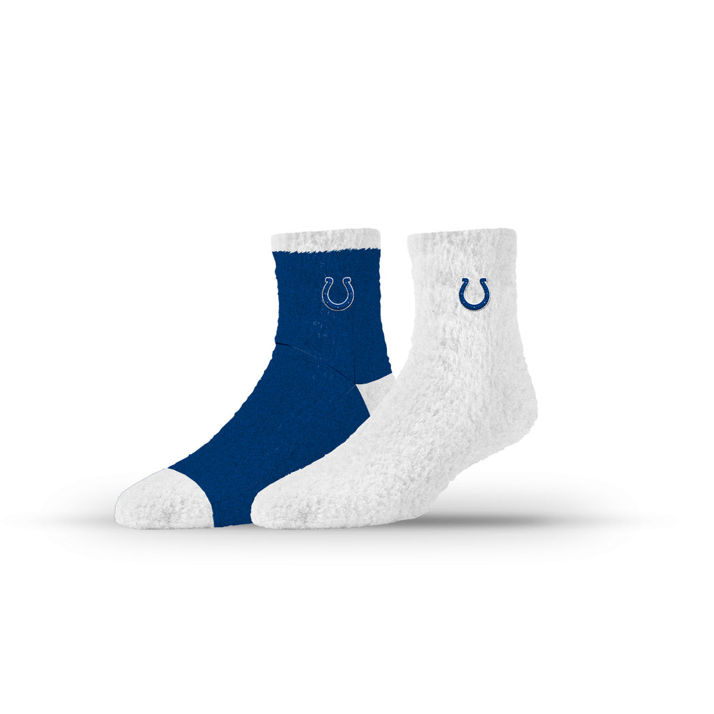 Indianapolis Colts | Fuzzy Half Calf Embroidered | NFL 2 Pack | N02808244ML