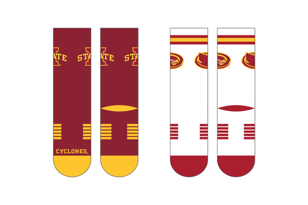 Iowa State University | Premier Knit Crew | NCAA 2 Pack | N02514573ML